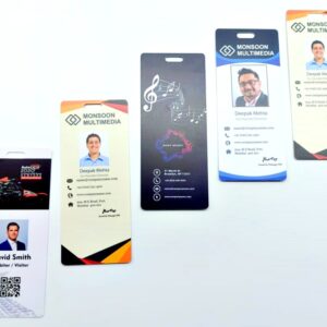 CUSTOM SIZE ID CARDS