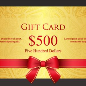 PORMOTIONAL GIFT CARDS