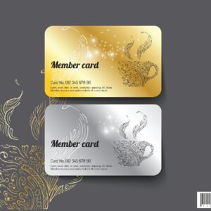 SILVER PVC CARDS