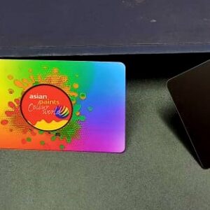 GOLDEN EMBOSSED DISCOUNT CARD