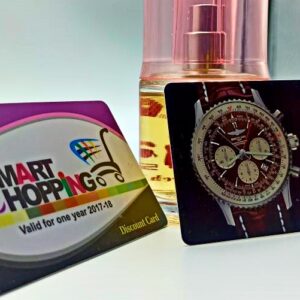 SILVER TIPPED DISCOUNT CARD